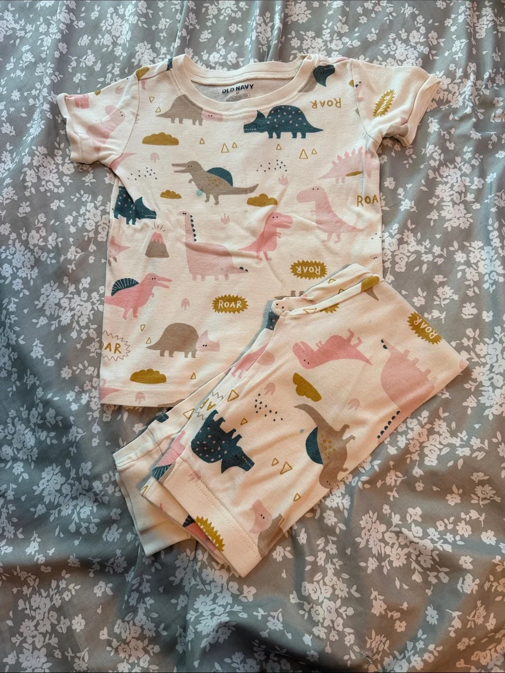 Kids 7-Piece Pajama Set Bundle - Mixed Pastel & Novelty Prints